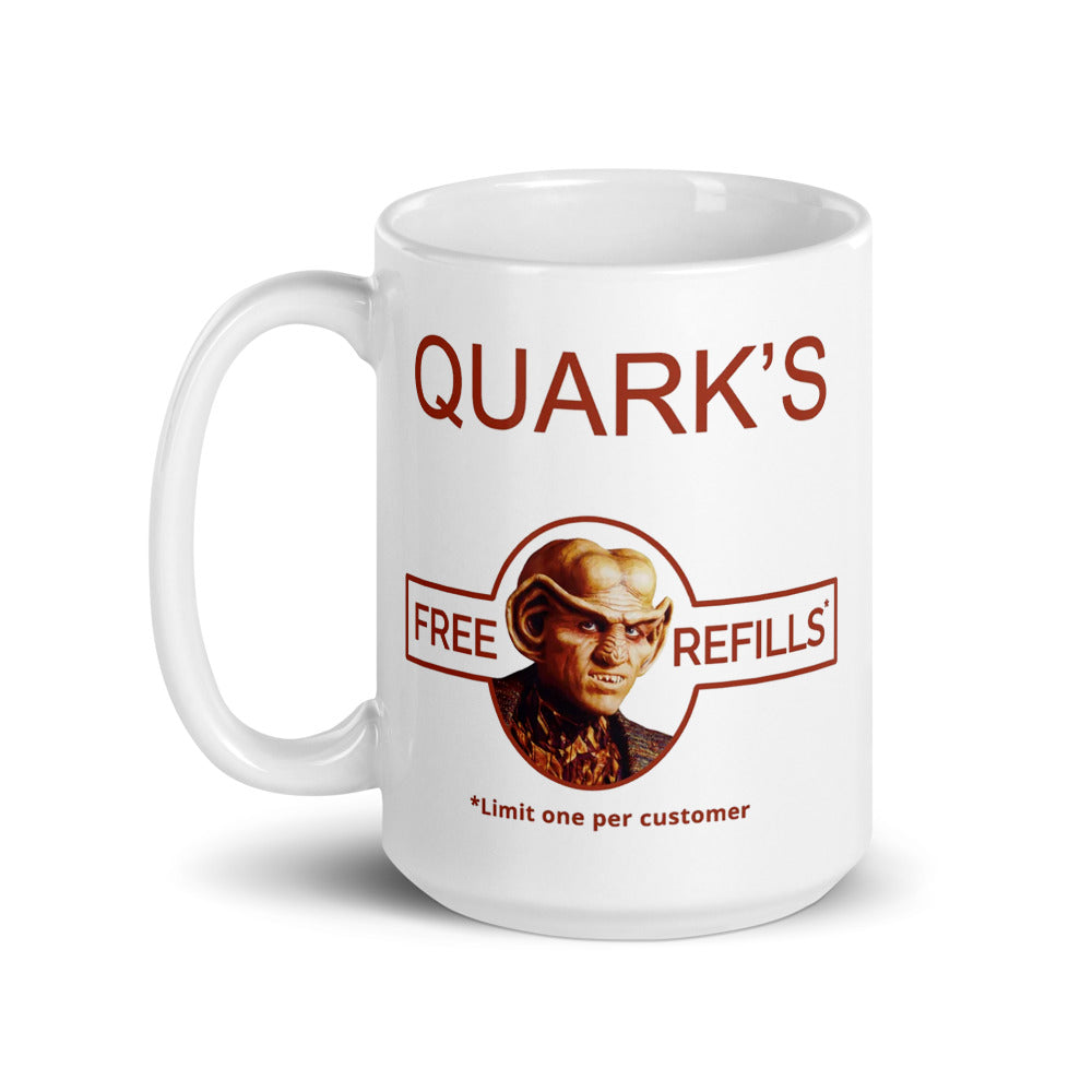 Star Trek: Deep Space Nine Quark's Inspired White Mug