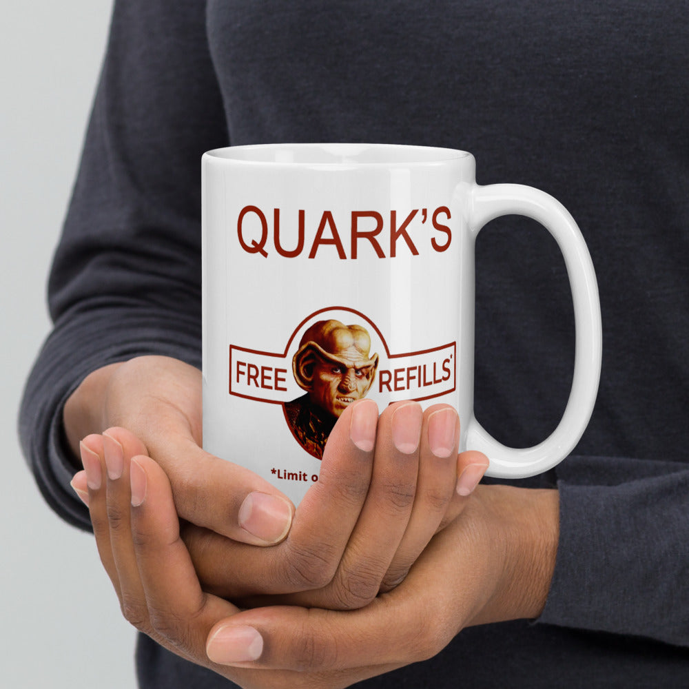 Star Trek: Deep Space Nine Quark's Inspired White Mug