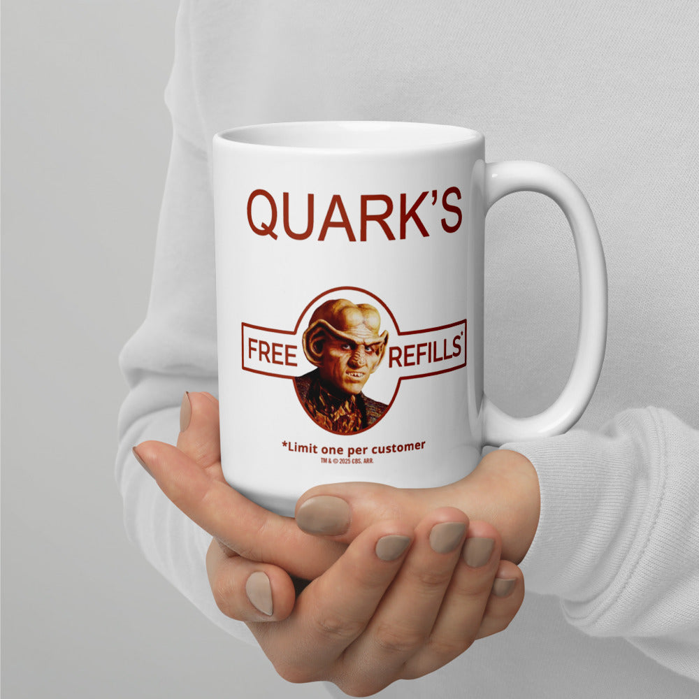 Star Trek: Deep Space Nine Quark's Inspired White Mug
