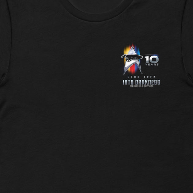 Star Trek XII Into Darkness 10th Anniversary Fan Gifts T-Shirt - Binteez