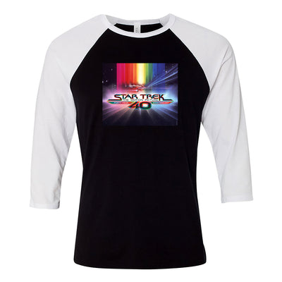 Star Trek: The Motion Picture 40th Anniversary U.S.S. Enterprise 3/4 Sleeve Baseball T-Shirt
