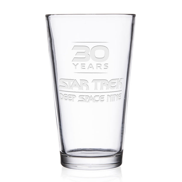 Star Trek: Deep Space Nine 30th Anniversary Laser Engraved Pint Glass