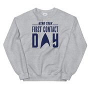 Star Trek: First Contact Blue Logo Crewneck Sweatshirt