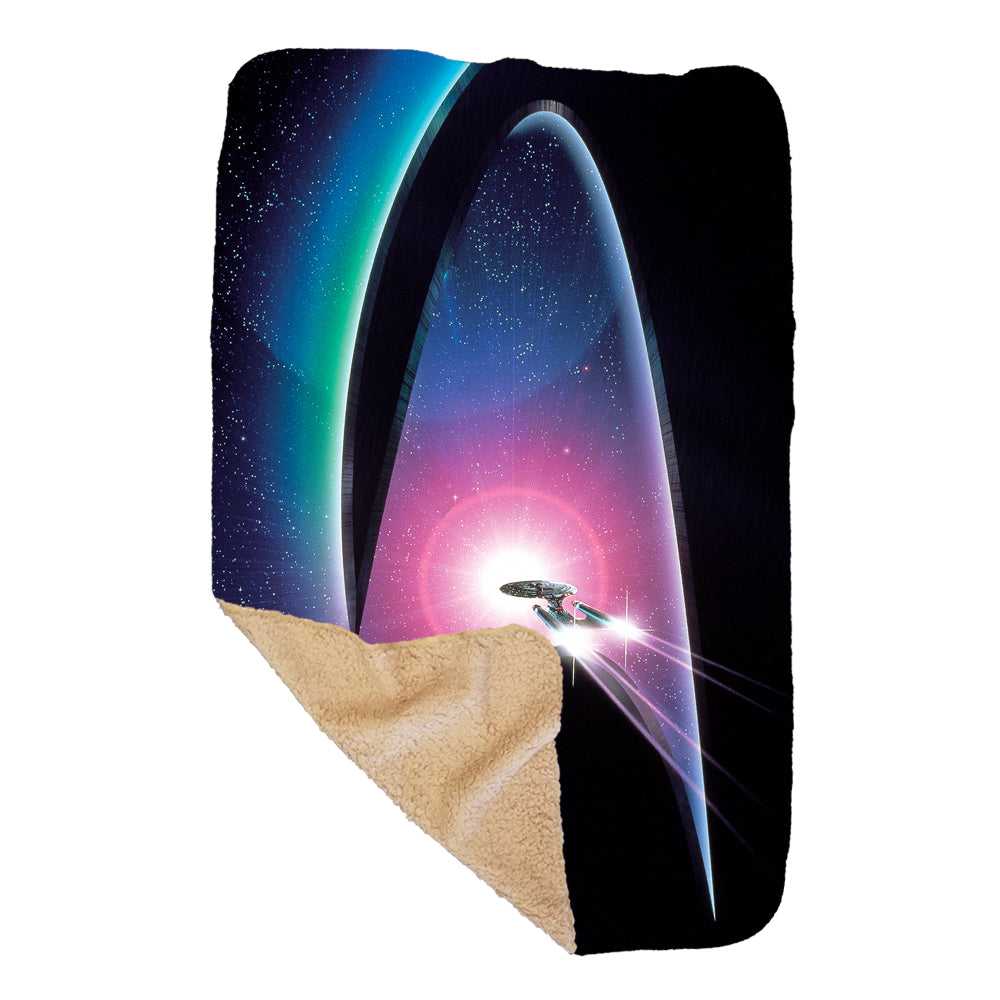 Star Trek Generations Delta Sherpa Blanket