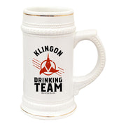 Star Trek Klingon Drinking Team 20 oz Ceramic Beer Stein