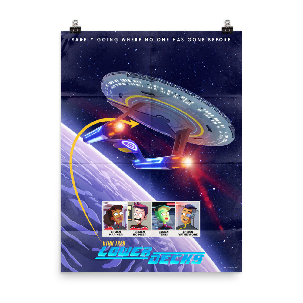 スターホース リターンズ ポスター Star Trek: Lower Decks Cerritos Key Art Premium Satin Poster