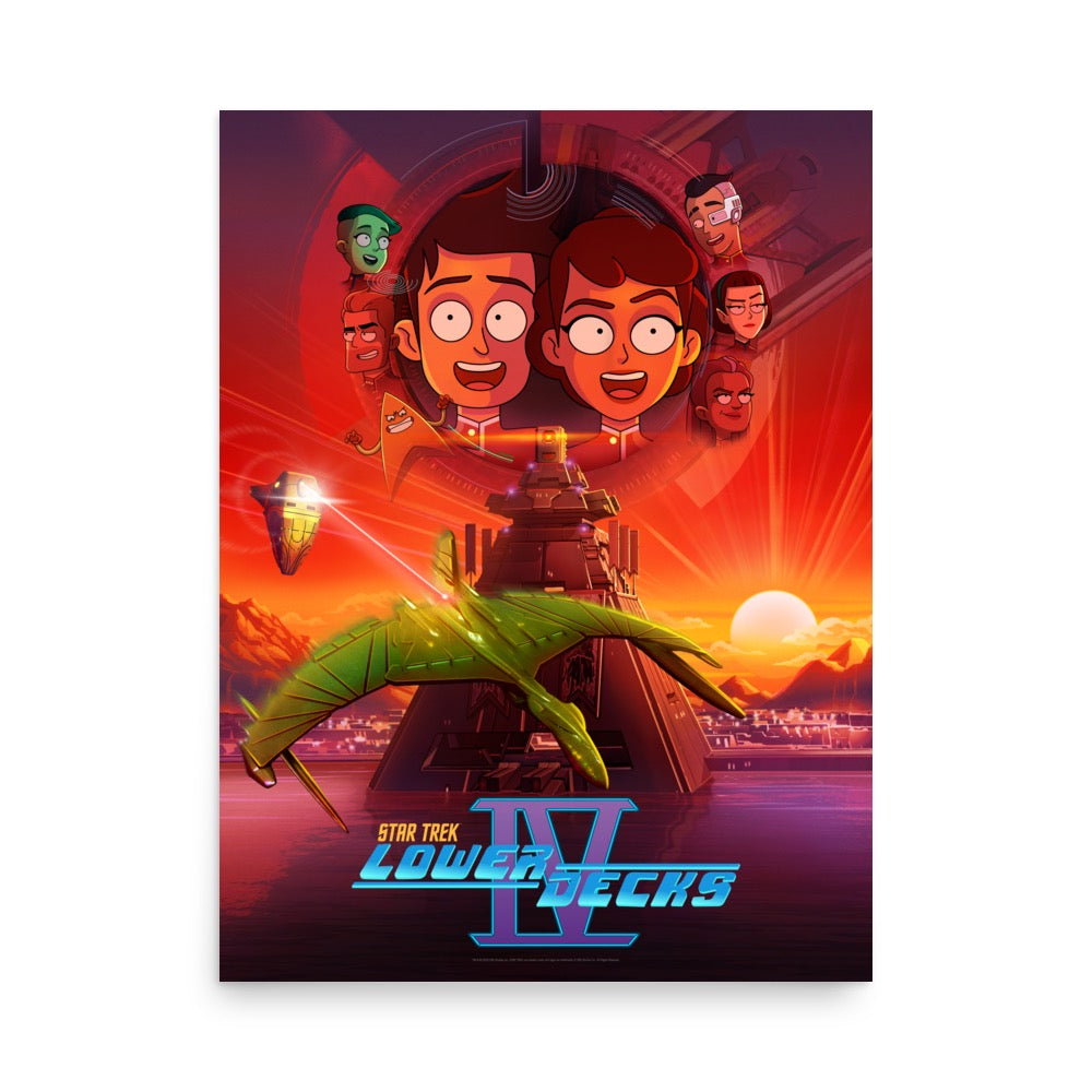 Star Trek Lower Decks Season 4 Poster | Star Trek Shop