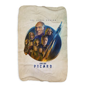 Star Trek: Picard Season 3 Cast Sherpa Blanket