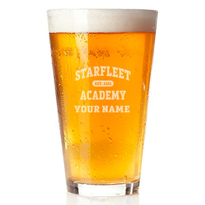 Star Trek Starfleet Academy: Alumni Personalized Pint Glass