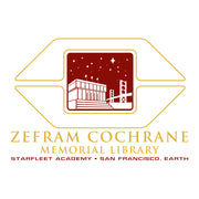 Star Trek Starfleet Academy Zefram Cochrane Memorial Library Premium Tote Bag