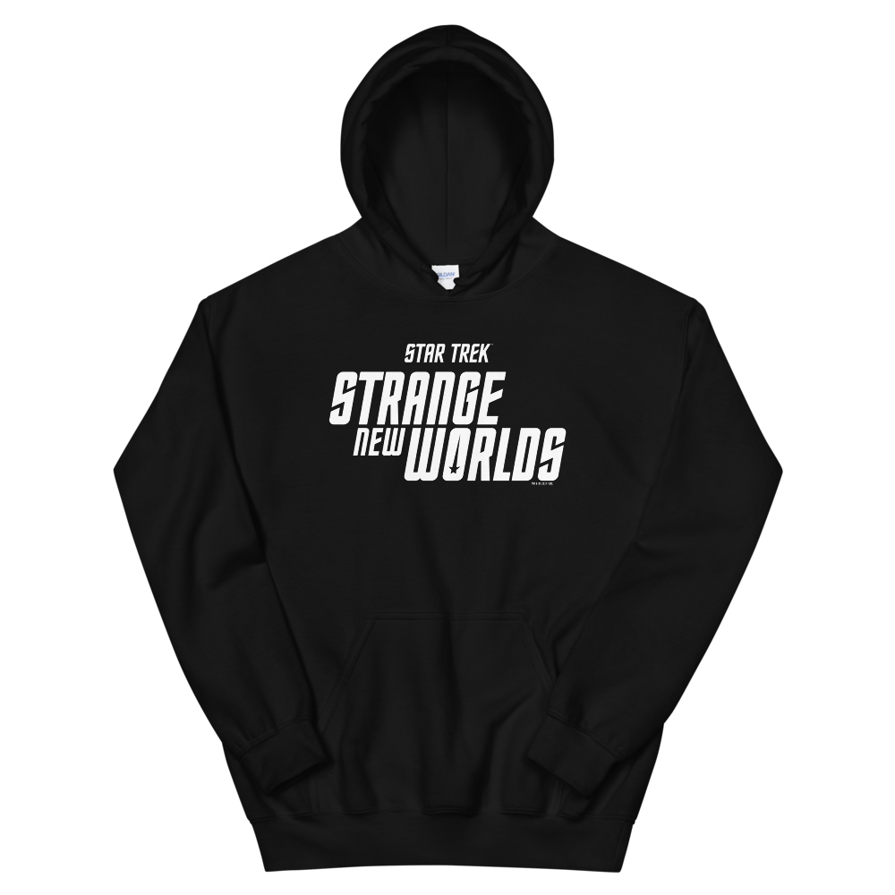 即完　OPTICAL STAR Thron Logo Hoodie Star Trek: Strange New Worlds Logo Hoodie