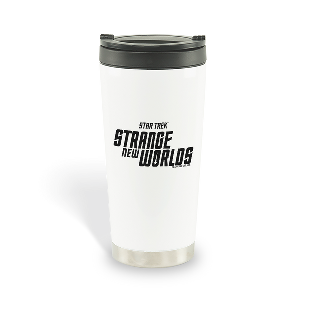 Star Trek: Strange New Worlds Logo 16 oz Stainless Steel Thermal Travel Mug