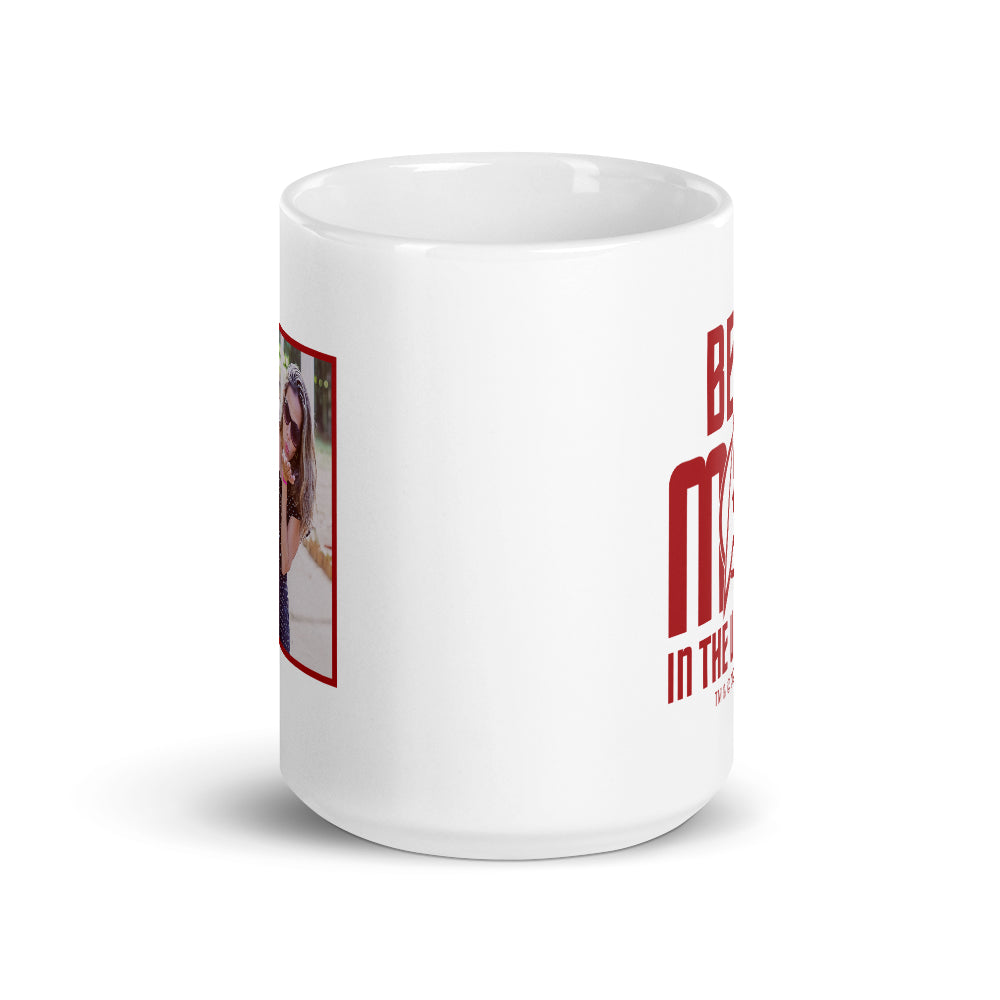 Star Trek: The Original Series Best Mom in the Universe Personalized Photo White Mug