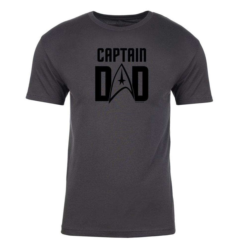 Star Trek: The Original Series Captain Dad Adult Short Sleeve T-Shirt