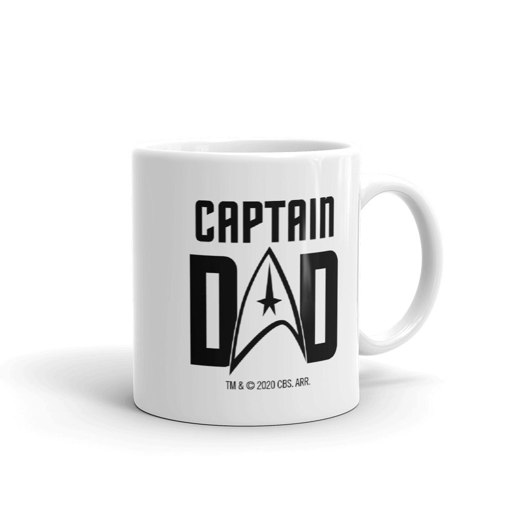 Star Trek: The Original Series Captain Dad White Mug White / 11 oz