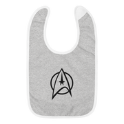 Star Trek: The Original Series Delta Embroidered Baby Bib