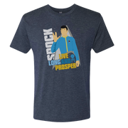 Star Trek: The Original Series Spock Men's Tri-Blend T-Shirt
