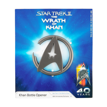 Star Trek: II The Wrath of Khan 40th Anniversary Khan Bottle Opener