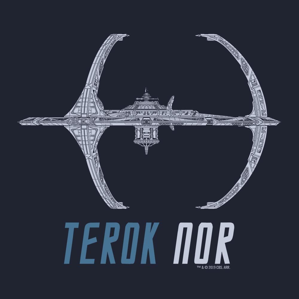 Star Trek: Deep Space Nine Terok Nor Adult Short Sleeve T-Shirt