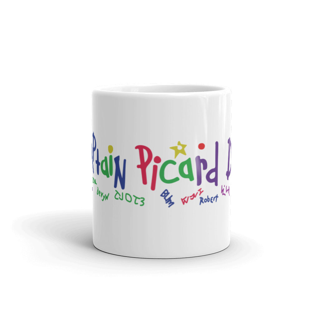 Star Trek: The Next Generation Captain Picard Day White Mug