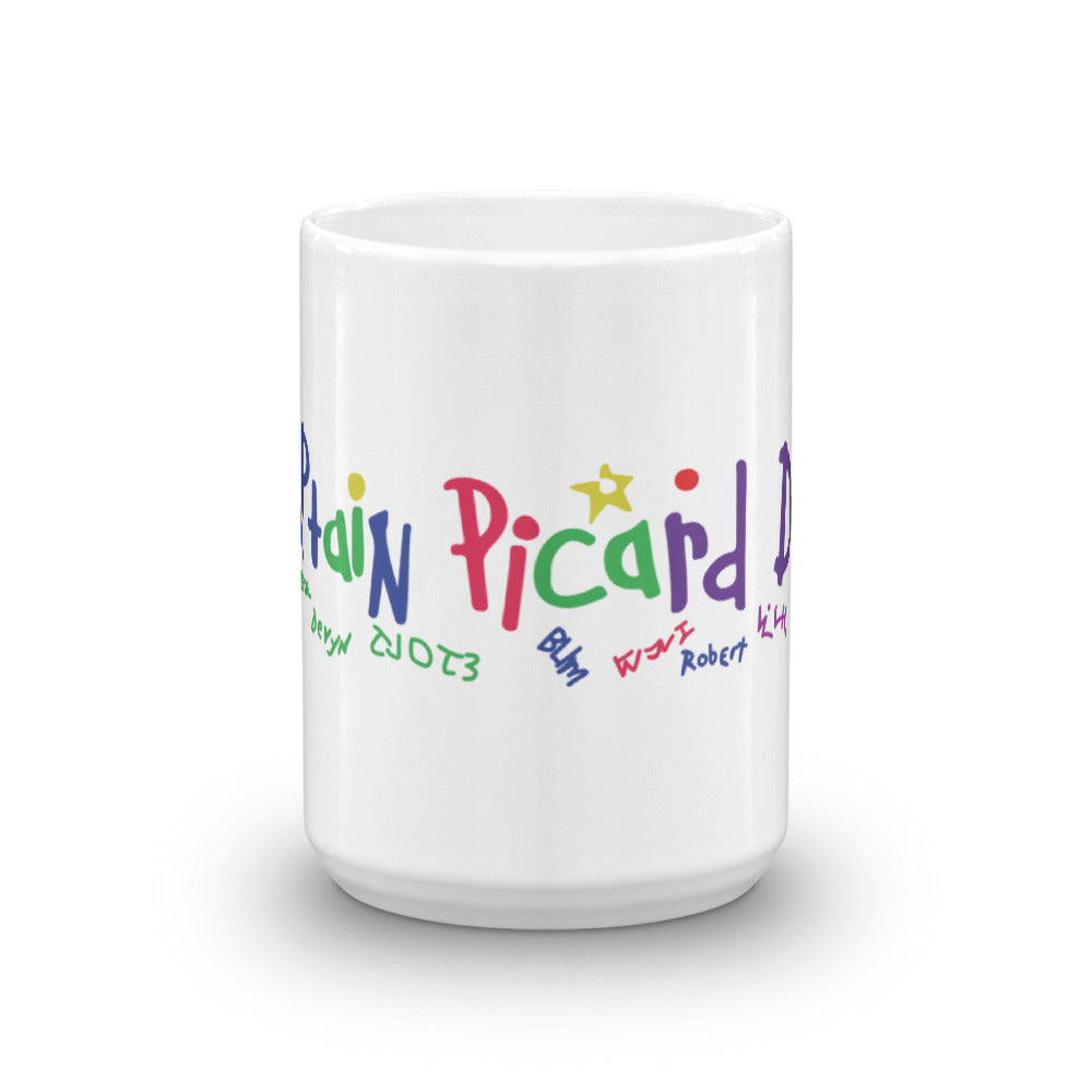 Star Trek: The Next Generation Captain Picard Day White Mug