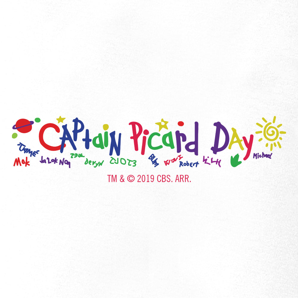 Star Trek: The Next Generation Captain Picard Toddler Short Sleeve T-Shirt