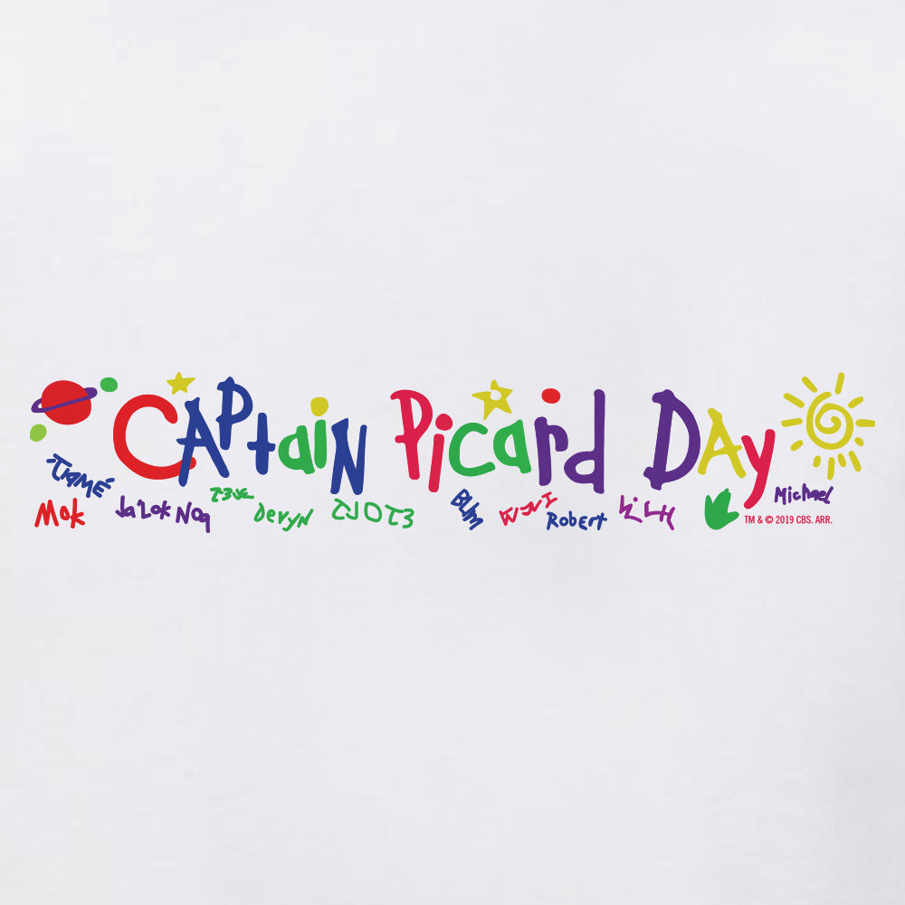 Star Trek: The Next Generation Captain Picard Day Adult Short Sleeve T-Shirt