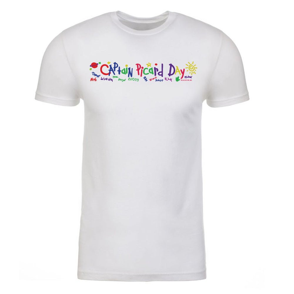 Star Trek: The Next Generation Captain Picard Day Adult Short Sleeve T-Shirt