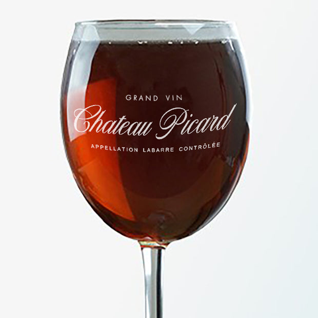 Star Trek: Picard Chateau Picard Logo Wine Glass