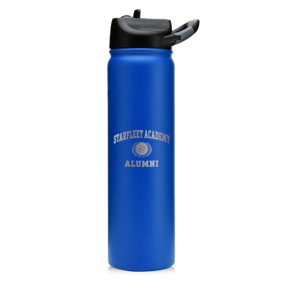 Star Trek Starfleet Academy Alumni Laser Engraved SIC Water Bottle