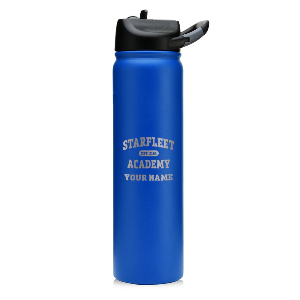 Star Trek Starfleet Academy EST. 2161 Personalized Laser Engraved SIC Water Bottle