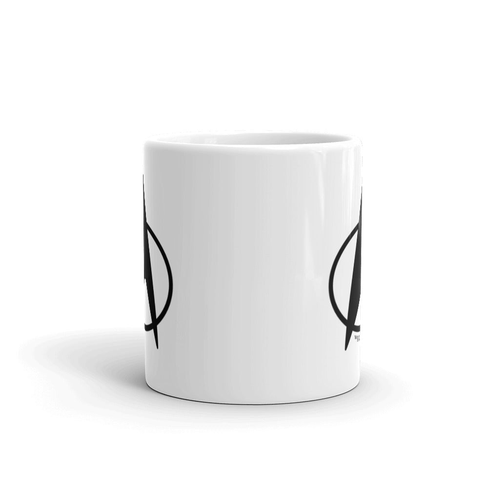 Star Trek: The Next Generation Delta White Mug