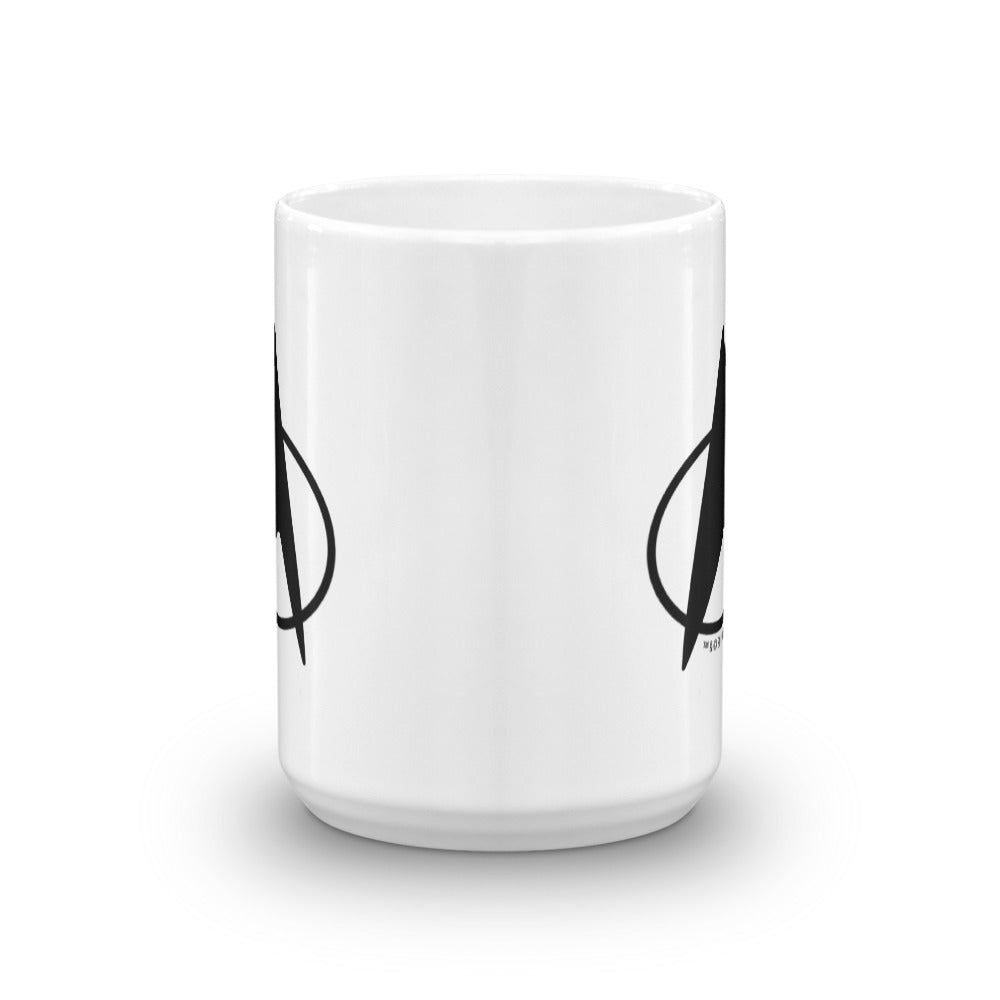 Star Trek: The Next Generation Delta White Mug