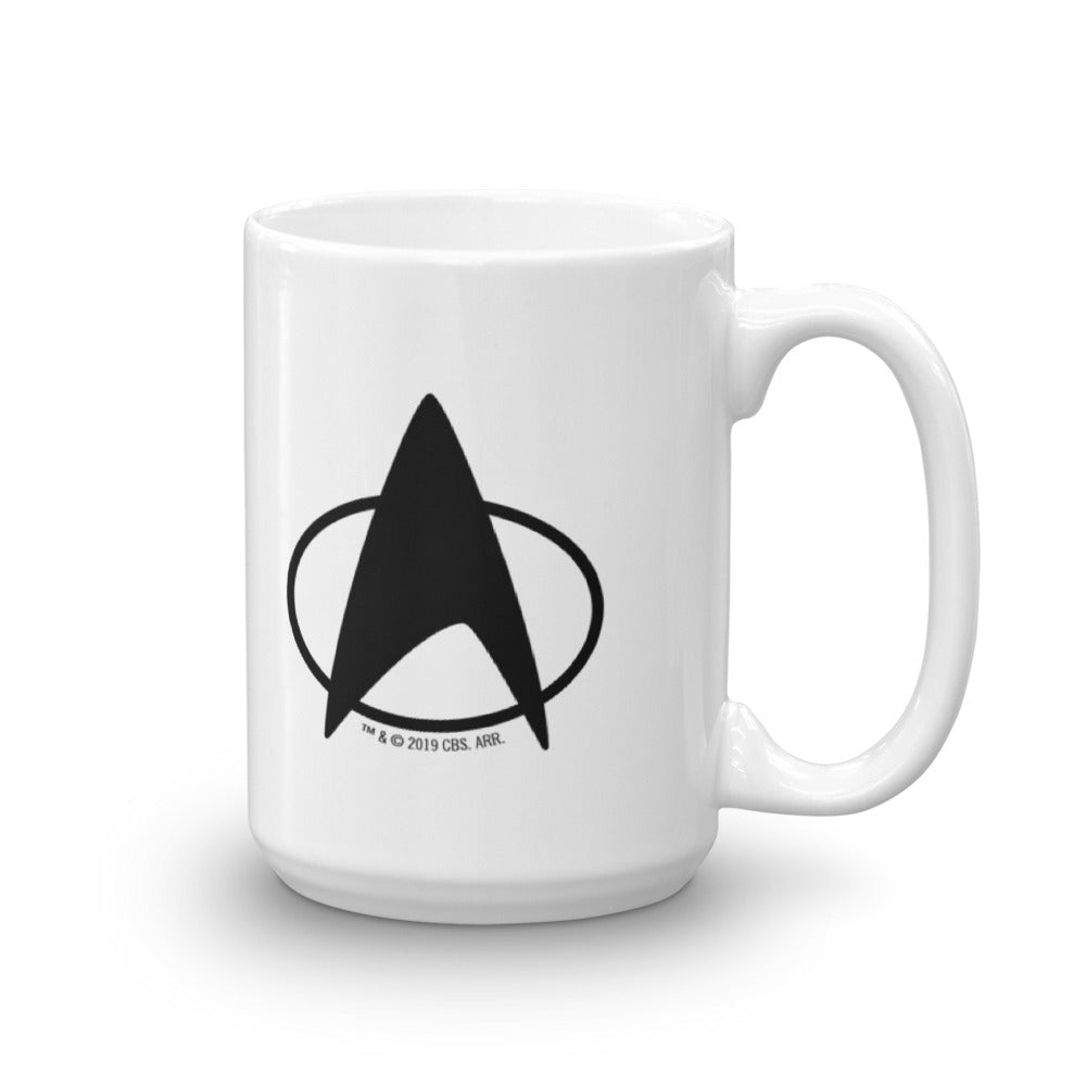 Star Trek: The Next Generation Delta White Mug