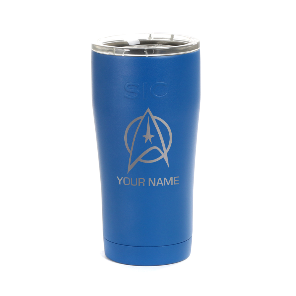 Star Trek: The Original Series Delta Personalized Laser Engraved SIC Tumbler