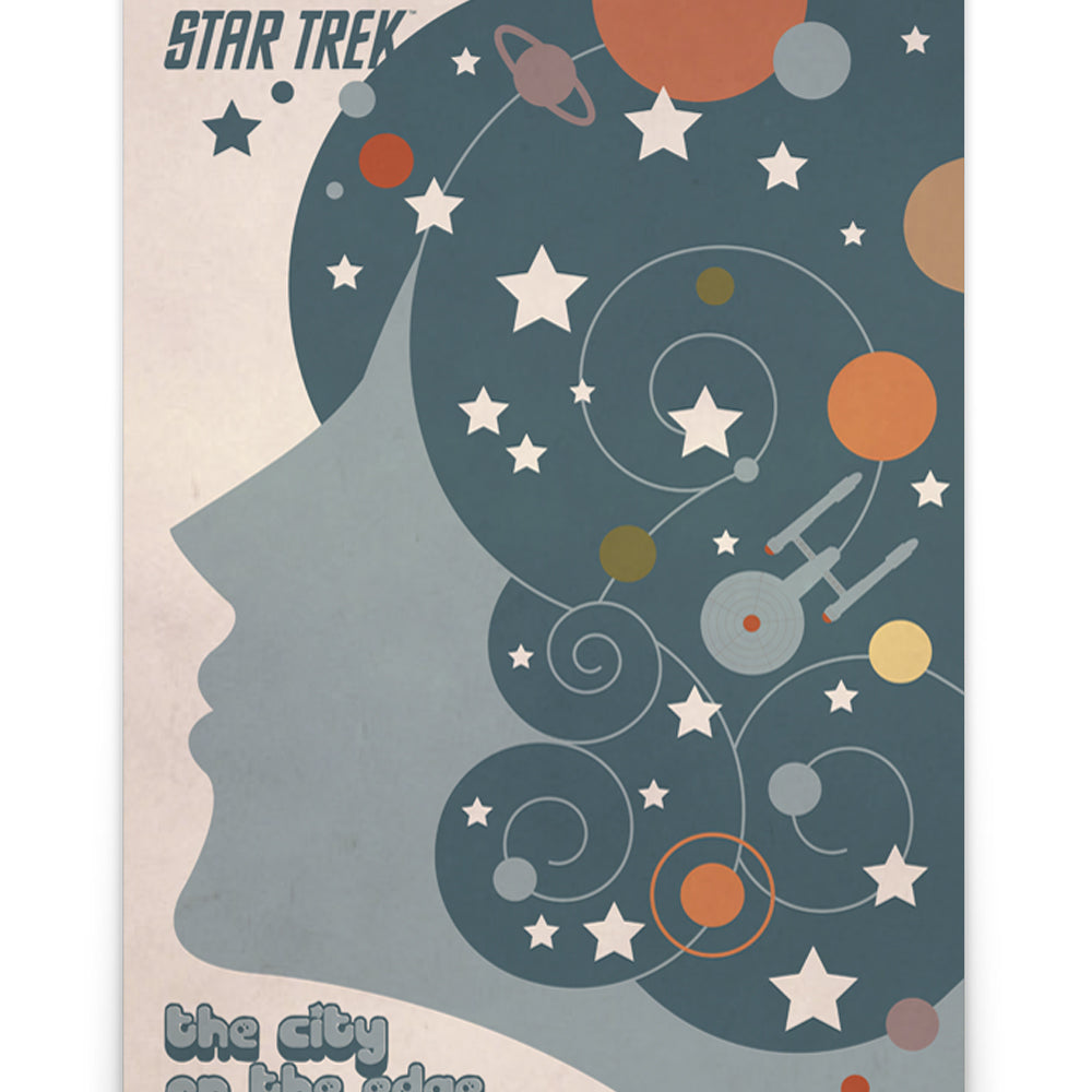 Star Trek: The Original Series The City on the Edge of Forever Arena Satin Poster