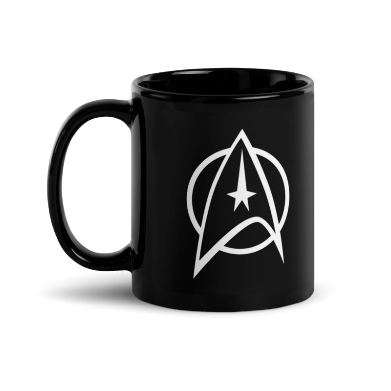Star Trek: The Original Series Delta Black Mug