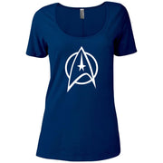 Star Trek: The Original Series Delta Women's Relaxed Scoop Neck T-Shirt
