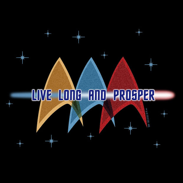 Star Trek: The Original Series Live Long and Prosper Deltas Fleece Hoodie