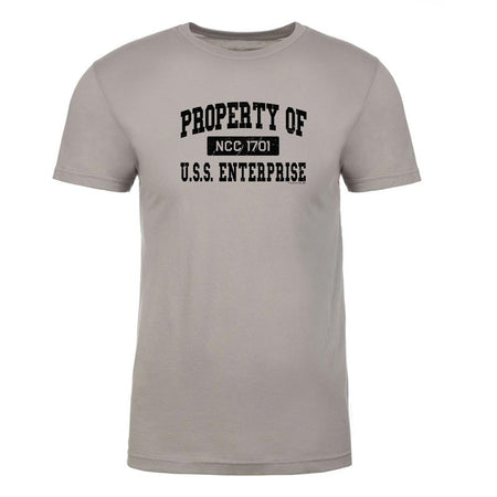 Star Trek: The Original Series Property of U.S.S. Enterprise 1701 Adult Short Sleeve T-Shirt