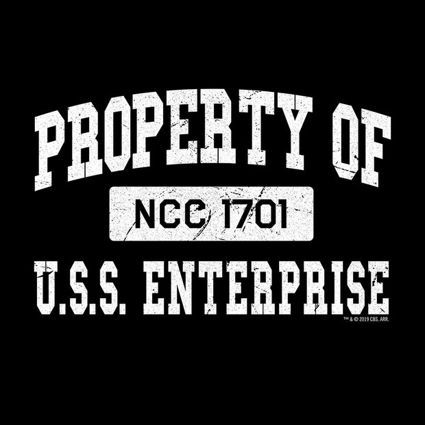 Star Trek: The Original Series Property of U.S.S. Enterprise 1701 Fleece Hoodie