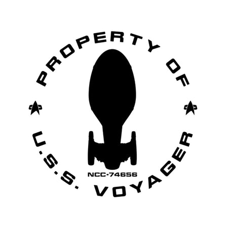 Star Trek: Voyager Property Of U.S.S. Voyager White Mug