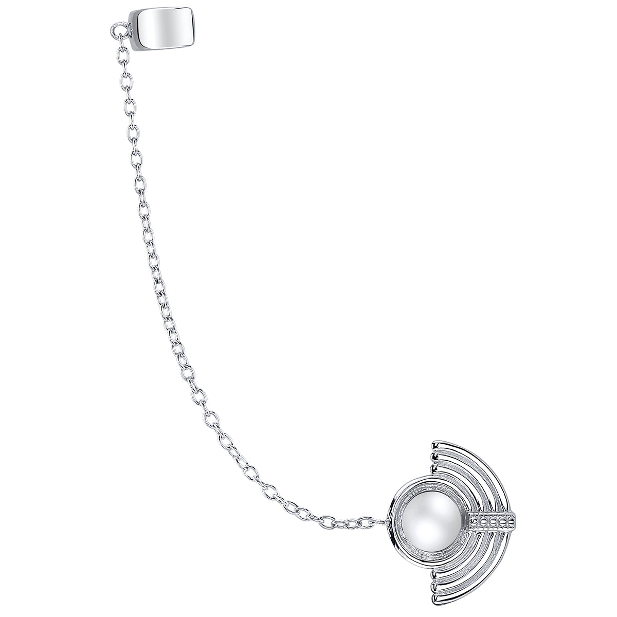 Star Trek x RockLove Kira Nerys Bajoran Cuff Earring - Front View