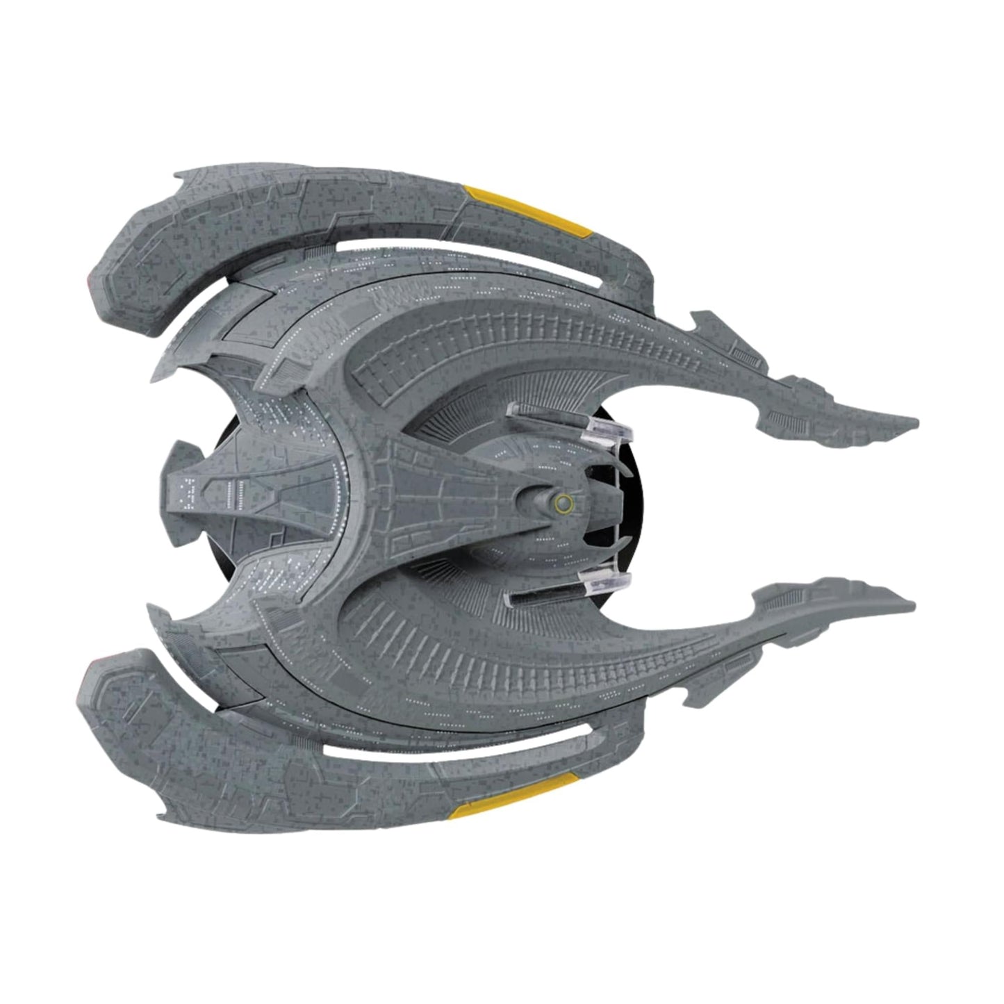 Angled rear view showcasing the underside structure and registry display mount