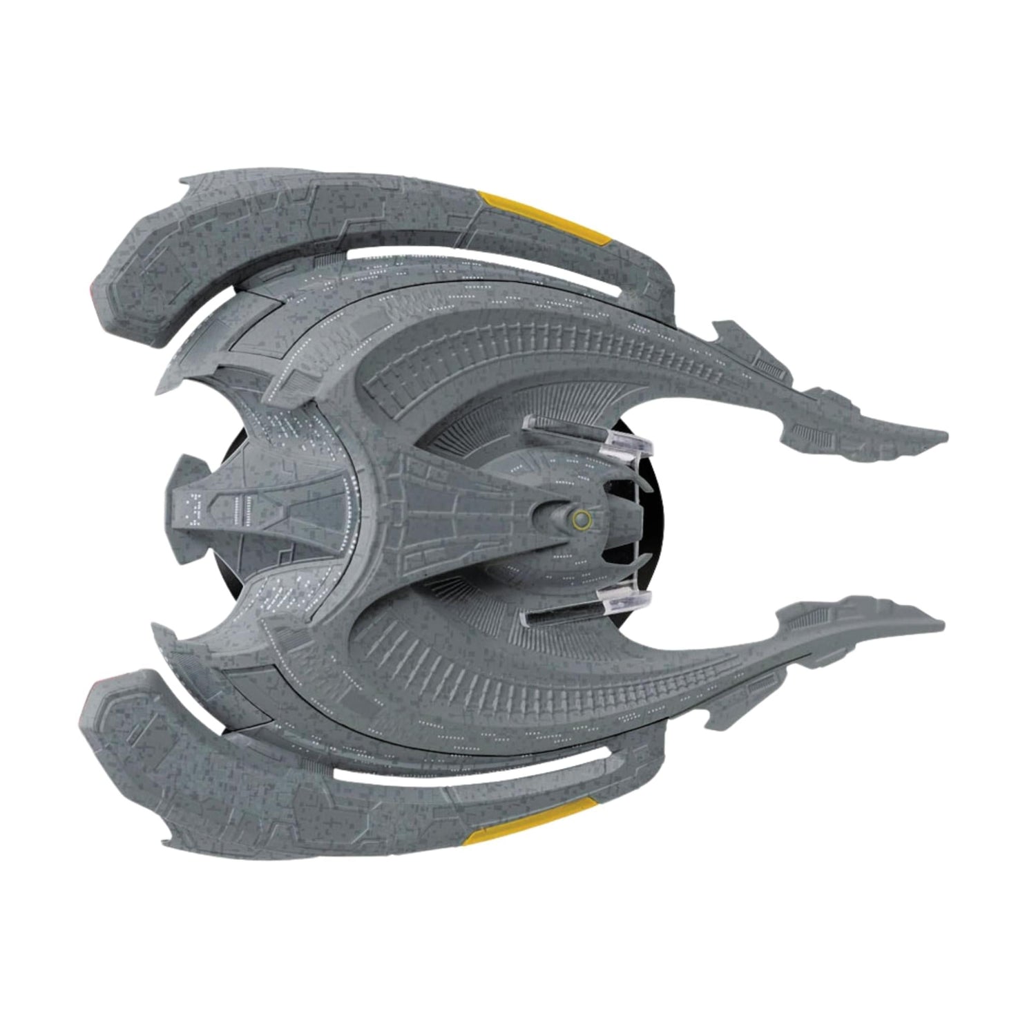 Angled rear view showcasing the underside structure and registry display mount