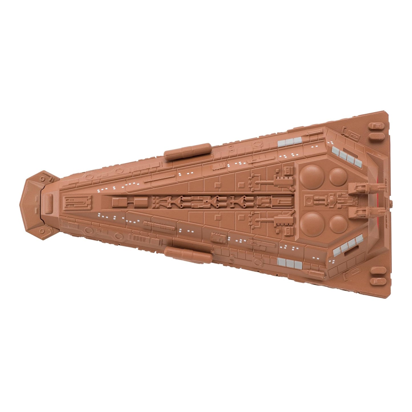 Packaging box art and presentation layout for the Star Trek Bajoran Freighter collectible replica