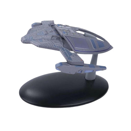 Front quarter profile of the Jem'Hadar bug ship model, highlighting its aggressive geometry and paneling
