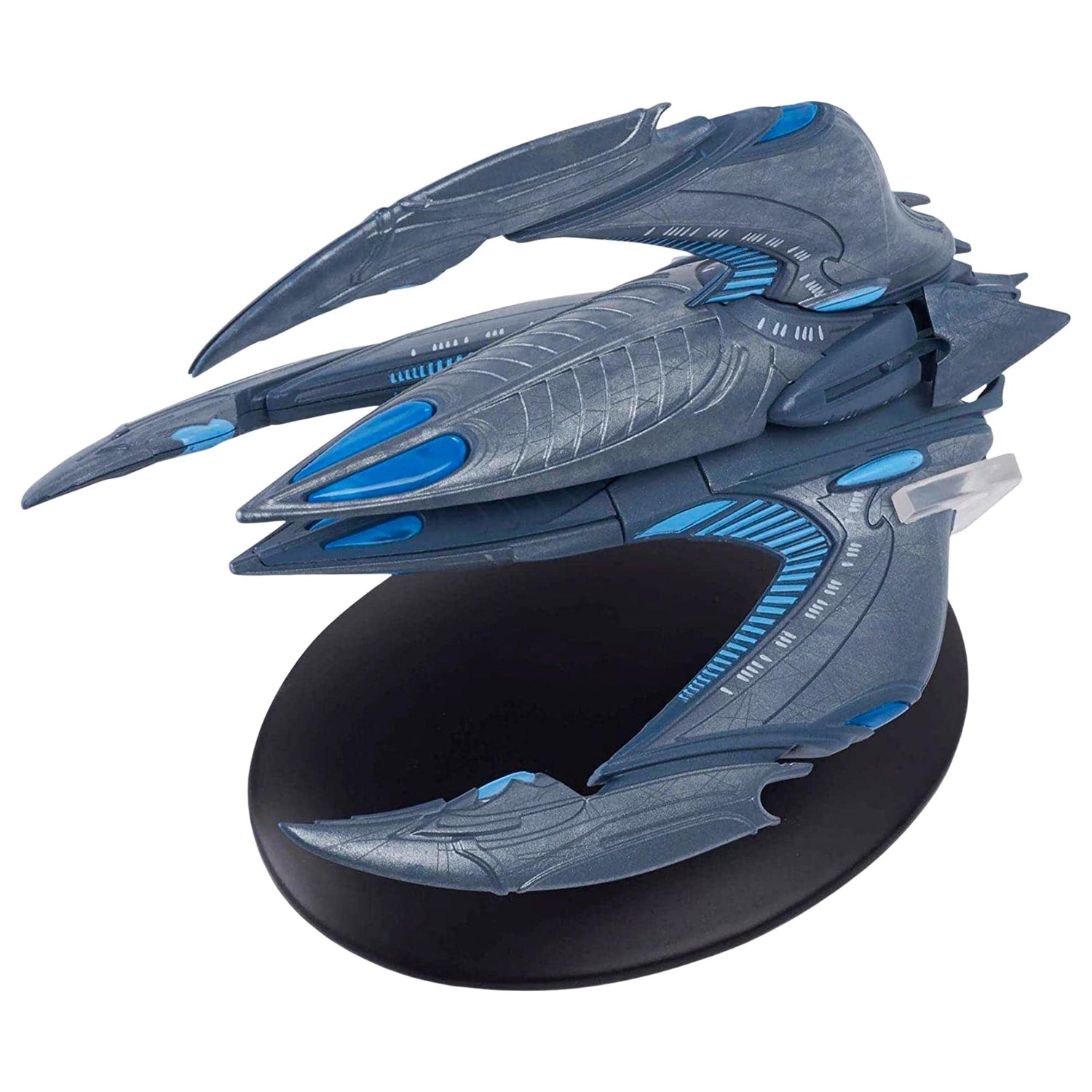 Top-down view of the detailed Xindi Insectoid vessel highlighting its symmetrical wing configuration and hull paneling