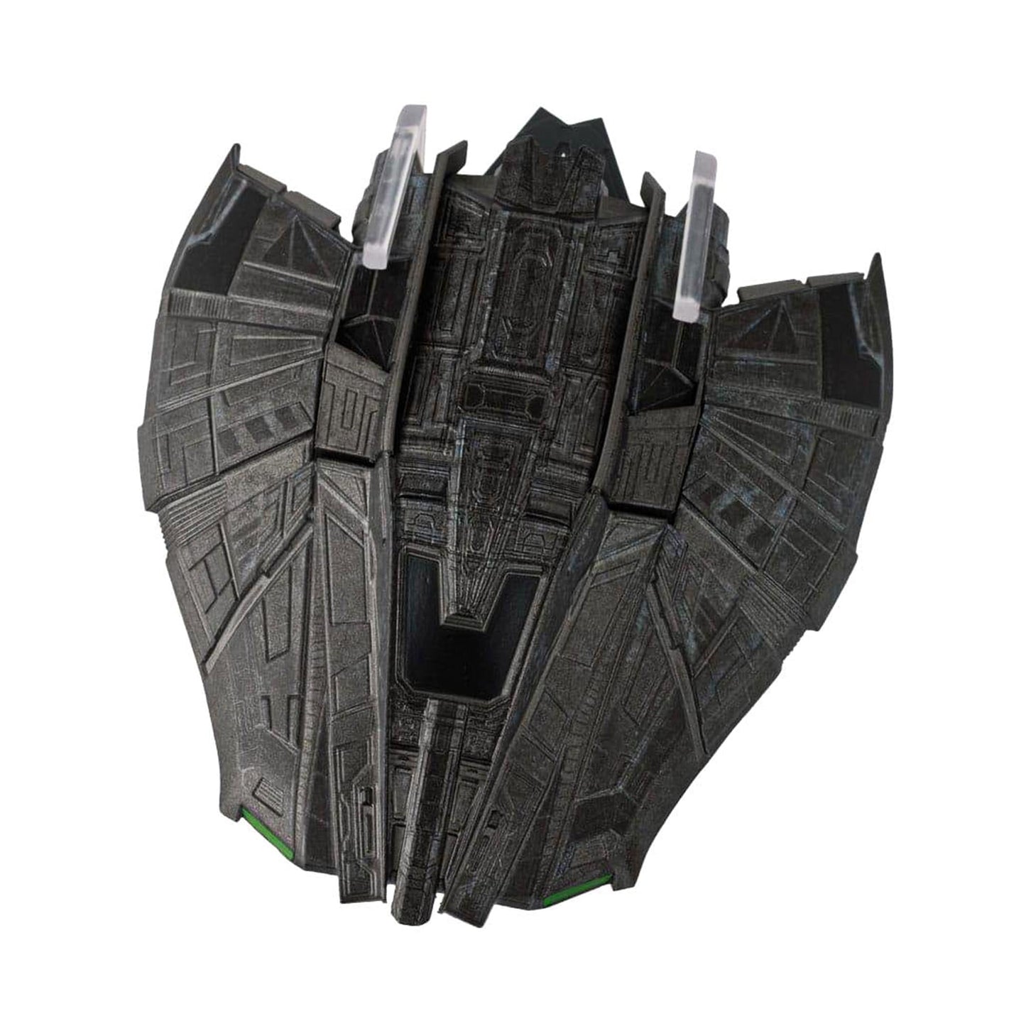 Top-down profile view showing the detailed aerodynamic hull and Romulan design features of the Snakehead ship