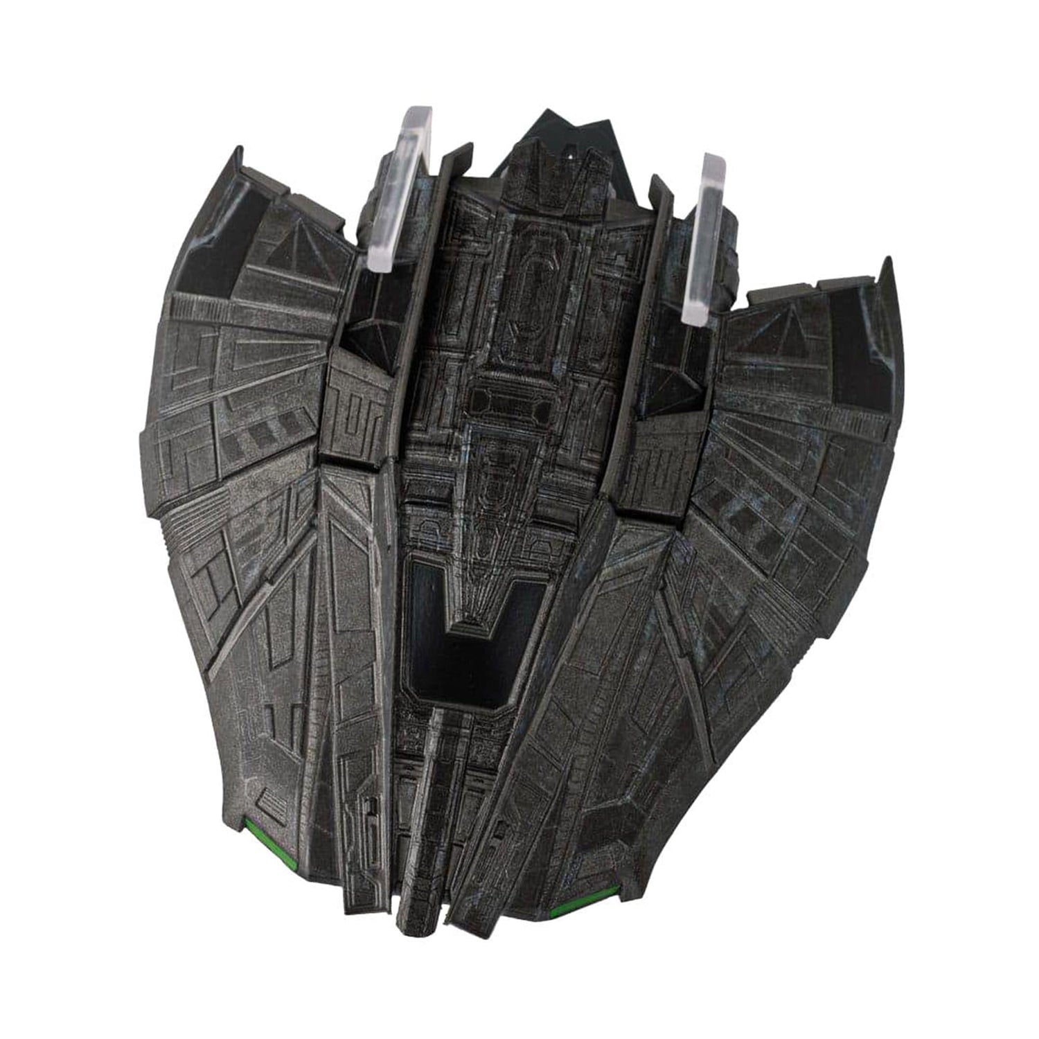 Top-down profile view showing the detailed aerodynamic hull and Romulan design features of the Snakehead ship